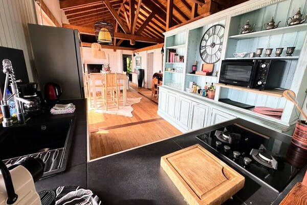 Foto van Villa in Grand-Bourg met zwembad en uitzicht op zee - Untagged