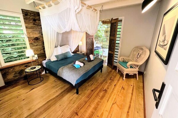 Foto van Villa in Grand-Bourg met zwembad en uitzicht op zee - Untagged