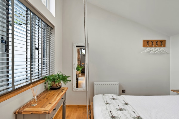Foto van Schuur in Devon met Sterrenkijkbed - Vakantiehuis in Tiverton - BedRoom