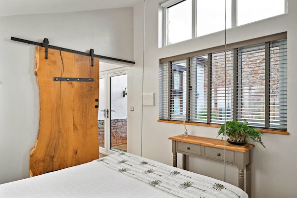 Foto van Schuur in Devon met Sterrenkijkbed - Vakantiehuis in Tiverton - BedRoom