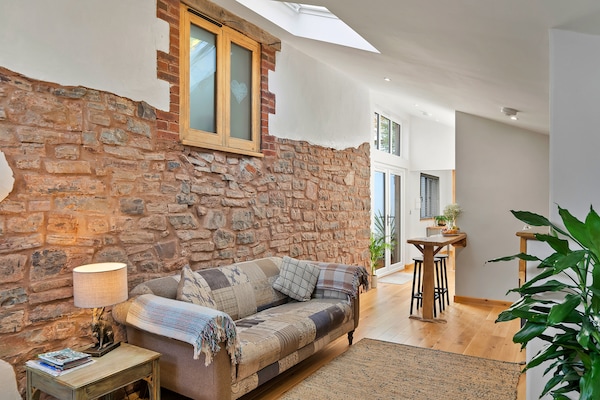Foto van Schuur in Devon met Sterrenkijkbed - Vakantiehuis in Tiverton - LivingRoom
