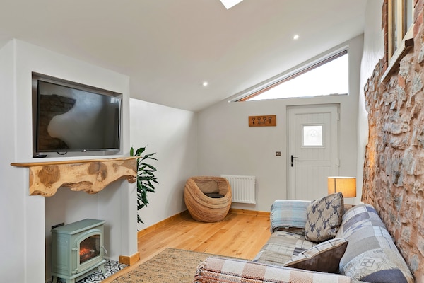 Foto van Schuur in Devon met Sterrenkijkbed - Vakantiehuis in Tiverton - LivingRoom