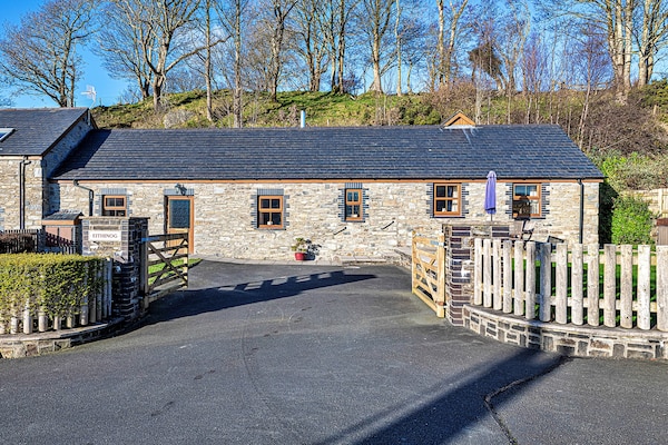 Foto van Cottage bij Cardigan Bay met Bubbelbad - Vakantiehuis in Talybont - Outdoor