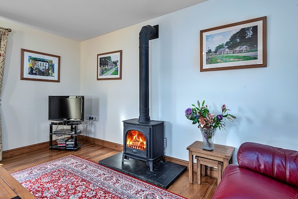Foto van Cottage bij Cardigan Bay met bubbelbad - Vakantiehuis in Talybont - LivingRoom