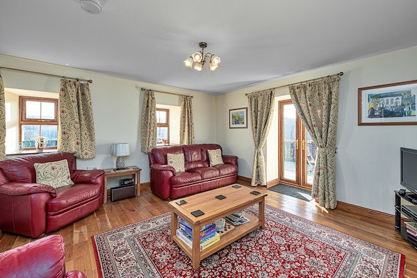 Foto van Cottage bij Cardigan Bay met bubbelbad - Vakantiehuis in Talybont - LivingRoom