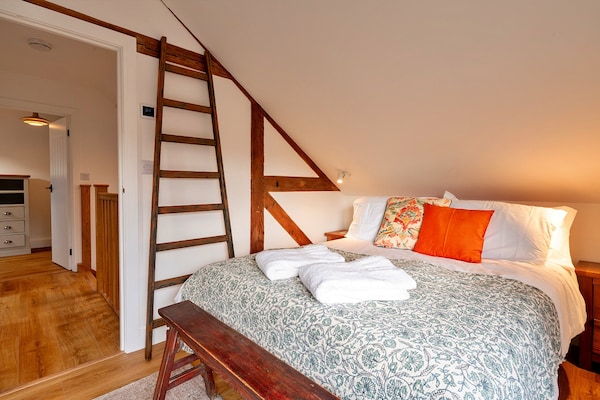 Foto van Cottage in Chilton Foliat bij Savernake Bos - Vakantiehuis in Hungerford - BedRoom