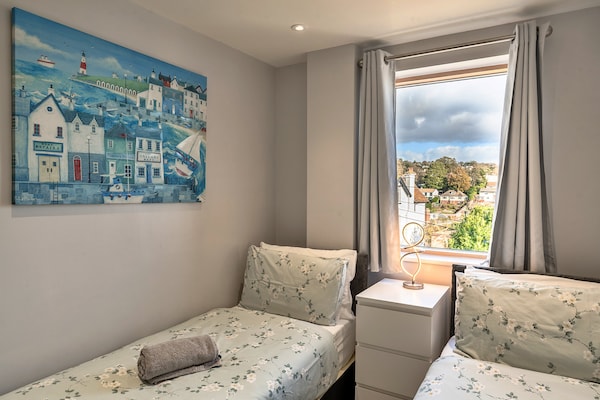 Foto van Appartement in Teignmouth met zeezicht - Vakantiehuis in Teignmouth - BedRoom