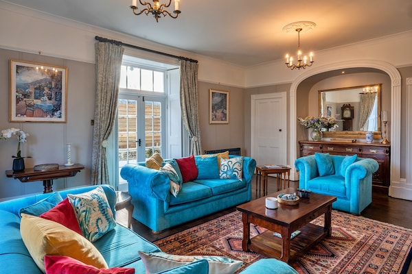 Foto van Cottage in Cornwall bij Helford River & Hot Tub - Vakantiehuis in Gweek - LivingRoom