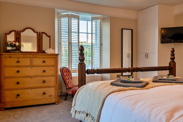 Foto van Cottage in Cornwall bij Helford River & Hot Tub - Vakantiehuis in Gweek - BedRoom