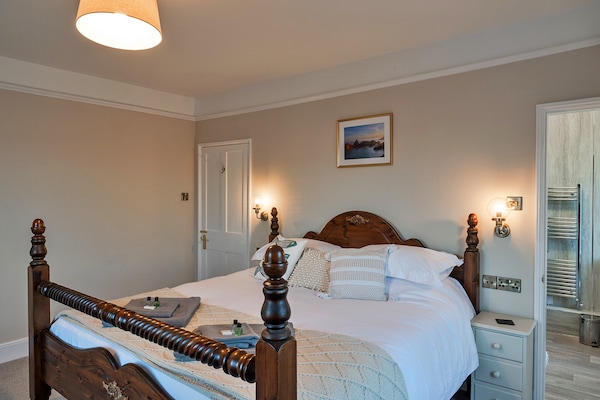 Foto van Cottage in Cornwall bij Helford River & Hot Tub - Vakantiehuis in Gweek - BedRoom