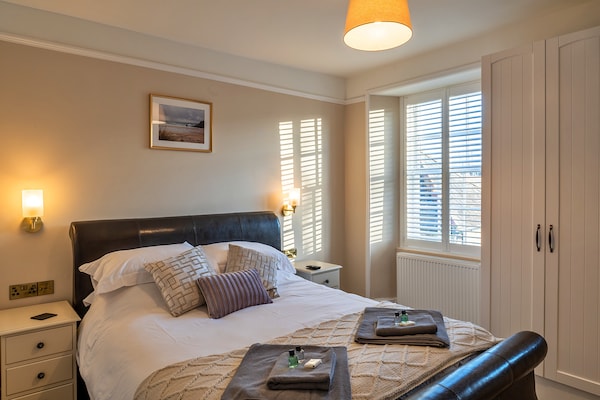 Foto van Cottage in Cornwall bij Helford River & Hot Tub - Vakantiehuis in Gweek - BedRoom