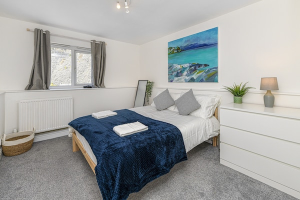 Foto van Cottage in Snowdonia met Filmkamer & Uitzicht - Vakantiehuis in Blaenau Ffestiniog - BedRoom