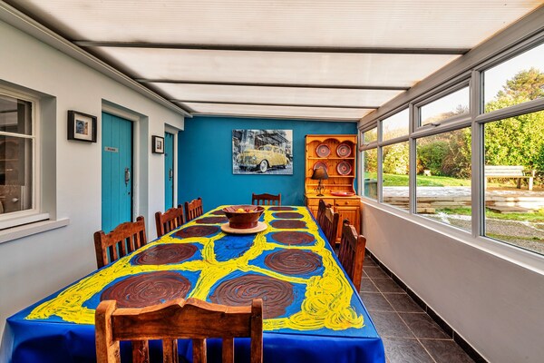 Foto van Landhuis in Snowdonia bij Barmouth Strand - Vakantiehuis in Dyffryn Ardudwy - DiningRoom