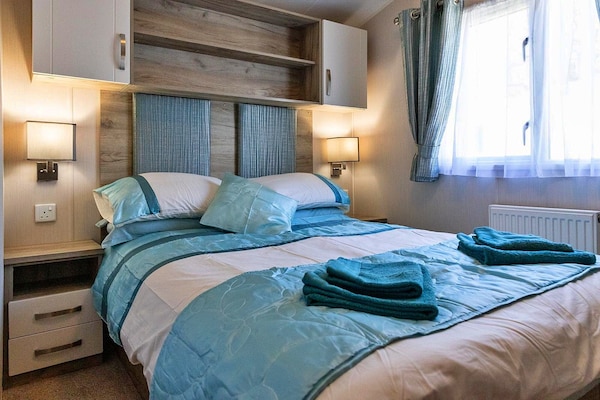 Foto van Stacaravan Isle of Wight bij Thorness Bay - Vakantiehuis in Great Thorness - BedRoom