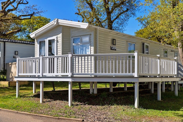 Foto van Stacaravan Isle of Wight bij Thorness Bay - Vakantiehuis in Great Thorness - Outdoor