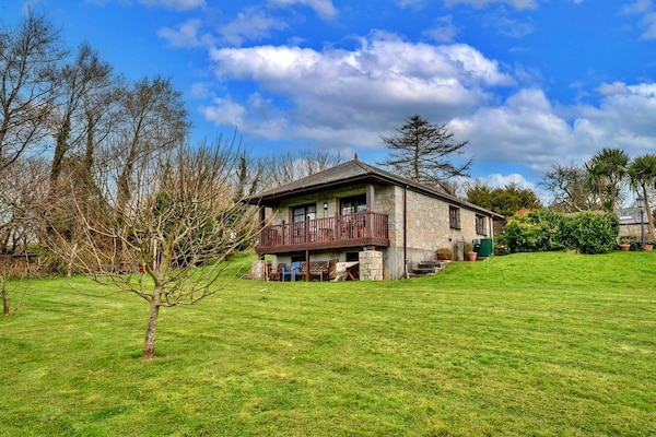 Foto van Bungalow in Cornwall met boomgaardzicht - Vakantiehuis in Hayle - Outdoor