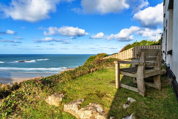 Foto van Cottage in Sennen met Uitzicht op Zee - Vakantiehuis in Sennen - Outdoor