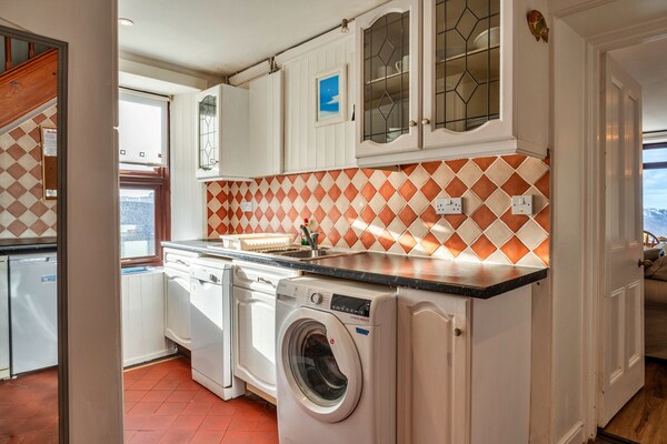 Foto van Cottage in Sennen met Uitzicht op Zee - Vakantiehuis in Sennen - Kitchen