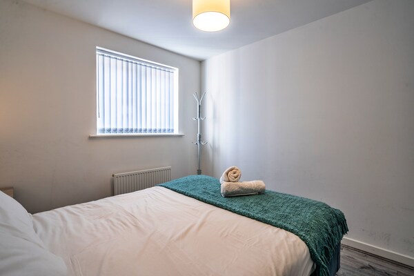Foto van Appartement in Birmingham bij Bullring - Vakantiehuis in Birmingham - BedRoom