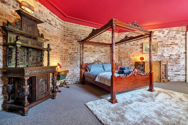 Foto van Georgian Hall in Hickleton met Grote Tuinen - Vakantiehuis in Doncaster - BedRoom