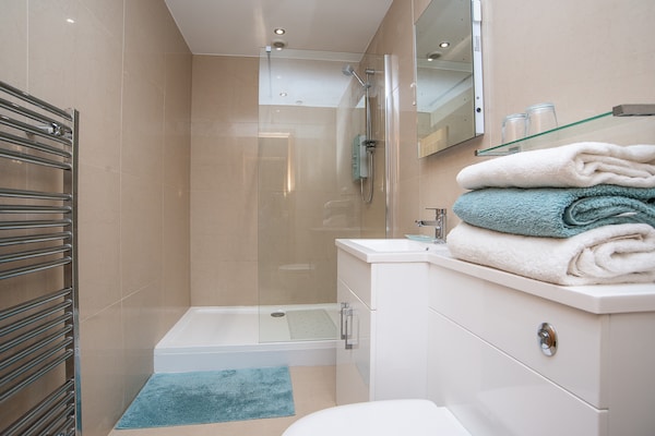 Foto van Cottage in Talacre met zeezicht - Vakantiehuis in Prestatyn - BathRoom