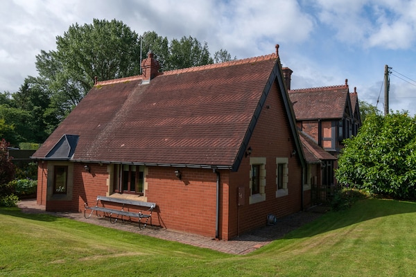 Foto van Cottage in Shropshire met privébubbelbad - Vakantiehuis in Craven Arms - Outdoor