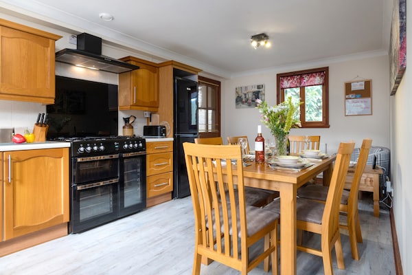 Foto van Cottage in Shropshire met privébubbelbad - Vakantiehuis in Craven Arms - Kitchen