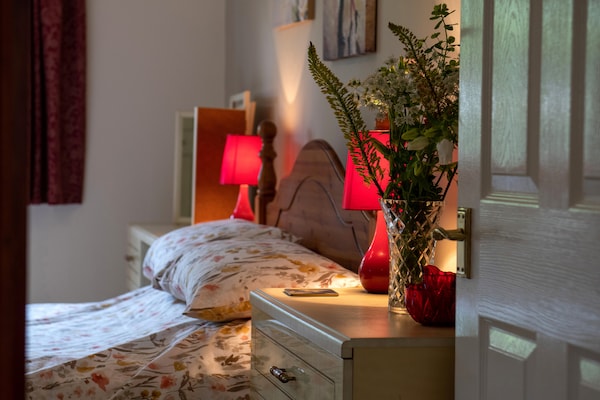 Foto van Cottage in Shropshire met privébubbelbad - Vakantiehuis in Craven Arms - BedRoom