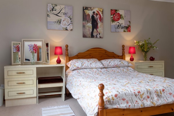 Foto van Cottage in Shropshire met privébubbelbad - Vakantiehuis in Craven Arms - BedRoom