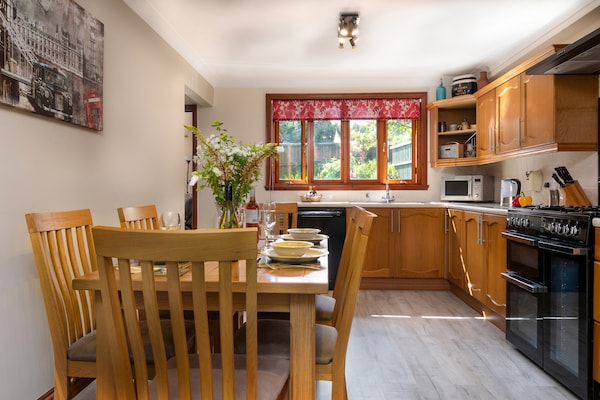 Foto van Cottage in Shropshire met privébubbelbad - Vakantiehuis in Craven Arms - Kitchen