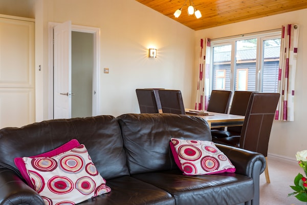 Foto van Lodge op Rame Peninsula bij Freathy Strand - Vakantiehuis in Torpoint - LivingRoom