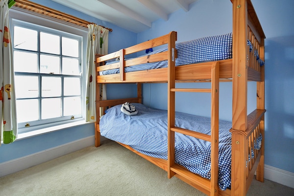 Foto van Cottage in Cornwall bij gouden stranden - Vakantiehuis in Kingsand - BedRoom
