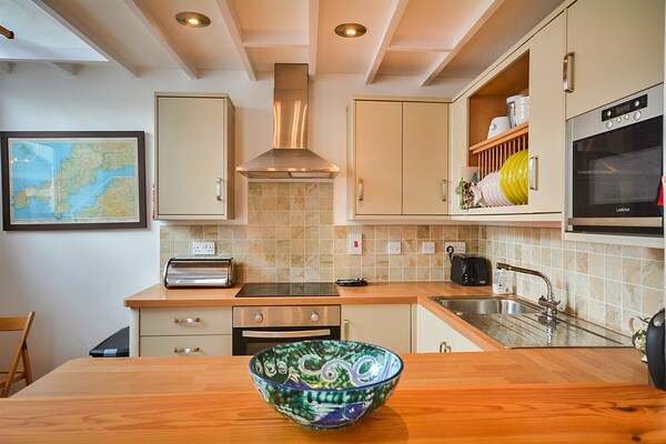 Foto van Cottage in Cornwall bij gouden stranden - Vakantiehuis in Kingsand - Kitchen