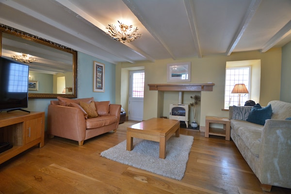 Foto van Cottage in Cawsand bij Zandstrand - Vakantiehuis in Cawsand - LivingRoom
