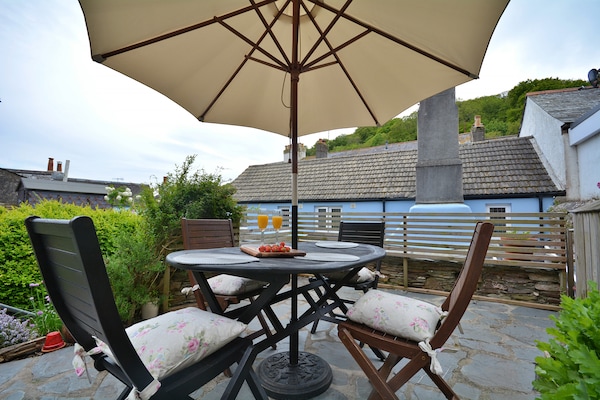 Foto van Cottage in Cawsand bij Zandstrand - Vakantiehuis in Cawsand - TerraceBalcony