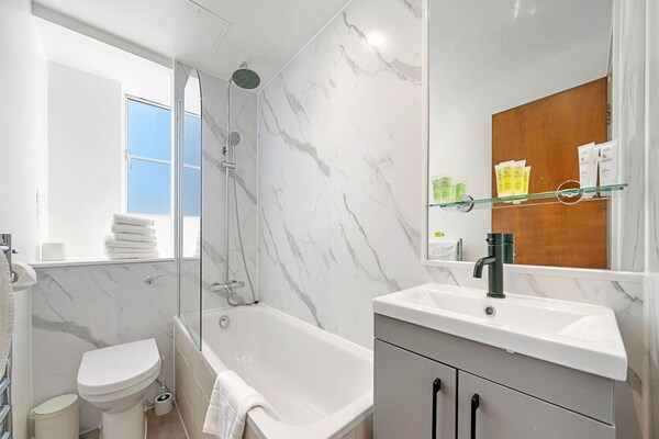 Foto van Appartement in South Kensington - Vakantiehuis in London - BathRoom