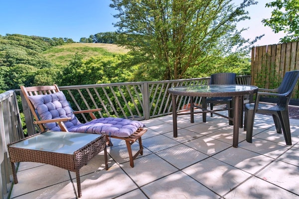 Foto van Appartement met jacuzzi - Vakantiehuis in Cawsand - TerraceBalcony