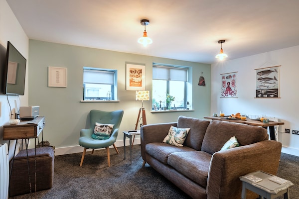 Foto van Stijlvol appartement in Fowey - Vakantiehuis in Fowey - LivingRoom