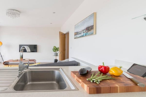 Foto van Appartement met parkeergelegenheid, South Quay - Vakantiehuis in Great Yarmouth - Kitchen