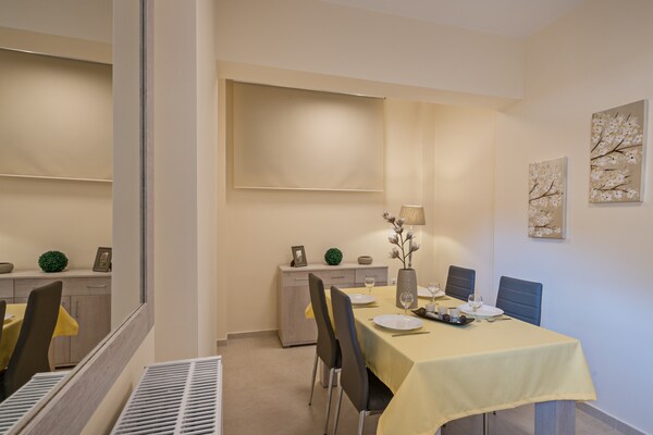 Foto van Villa in Gallos bij Rethymno Strand - Vakantiehuis in Gallos - DiningRoom