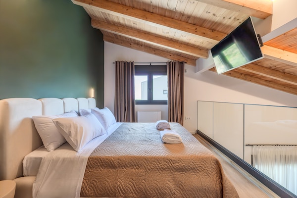 Foto van Het appartement van het Rosy-paar - Vakantiehuis in Anopolis - BedRoom