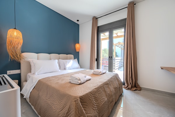 Foto van Het appartement van het Rosy-paar - Vakantiehuis in Anopolis - BedRoom