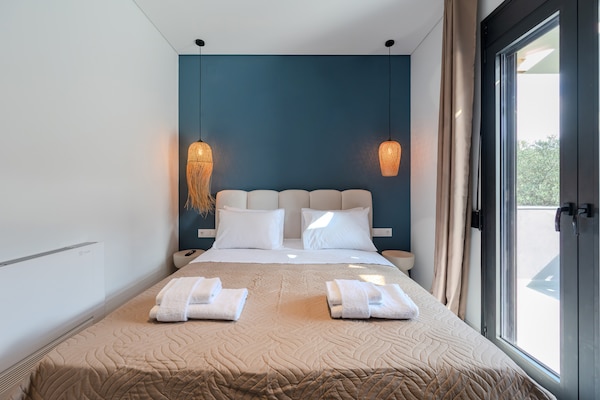 Foto van Het appartement van het Rosy-paar - Vakantiehuis in Anopolis - BedRoom