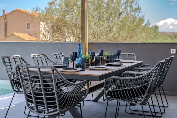 Foto van Het appartement van het Rosy-paar - Vakantiehuis in Anopolis - Outdoor