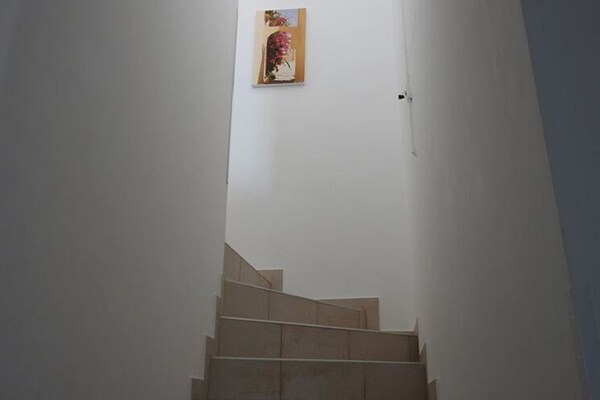 Foto van Villa bij Makry Gialos en zandstrand - Vakantiehuis in Makrigialos - Landing