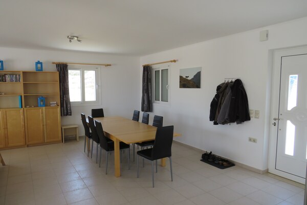 Foto van Villa bij Makry Gialos en zandstrand - Vakantiehuis in Makrigialos - DiningRoom