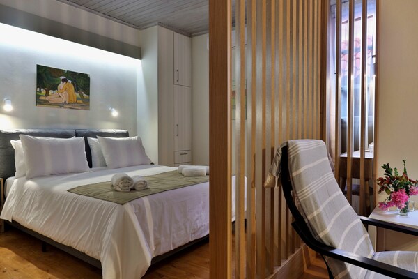 Foto van Studio in Chania bij Oude Stad & Strand - Vakantiehuis in Chania - BedRoom