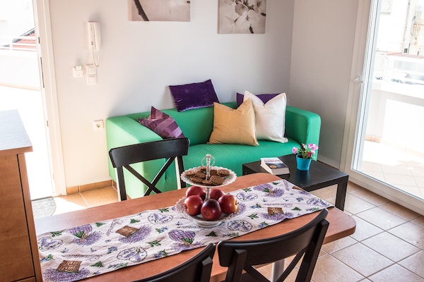 Foto van Appartement in Chania bij Nea Hora Strand - Vakantiehuis in Chania - DiningRoom
