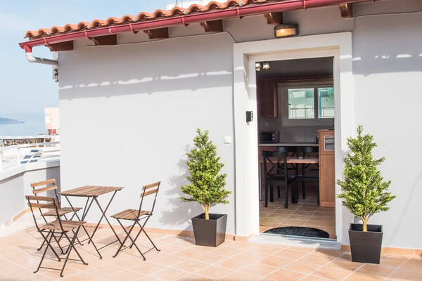 Foto van Appartement in Chania bij Nea Hora Strand - Vakantiehuis in Chania - Outdoor