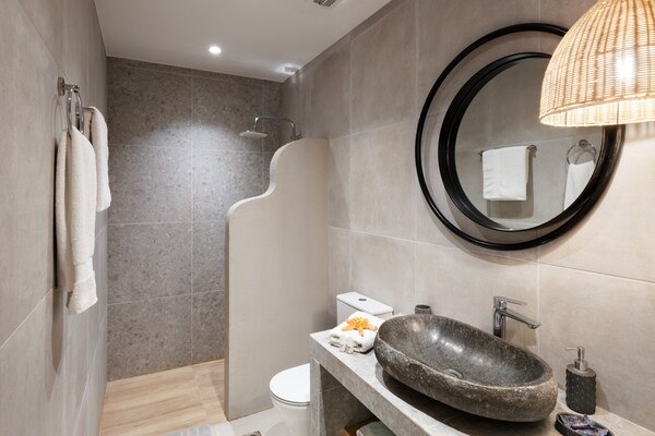 Foto van Villa in Rethymno bij Agios Pavlos Strand - Vakantiehuis in Rethymno - BathRoom